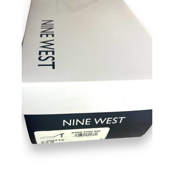 Nine West HOTT Clear Plastic Mule Heels Pumps | Barbie Hot Pink | Womens 8.5 NEW - Picture 16 of 16